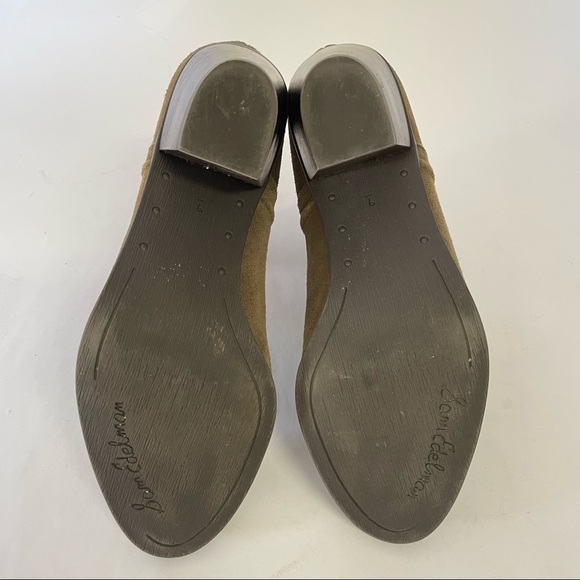 Sam Edelman Suede Ankle Boots, sz 9 - Picture 4 of 9